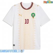 Camisa de time de futebol Marrocos Brahim Diaz #10 Replicas 2º Equipamento Mundo 2026 Manga Curta